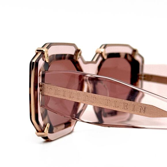 New! PHILIPP PLEIN Sunglasses Plein Supreme Star SPP098V Col.0D48, Authentic - Picture 7 of 11